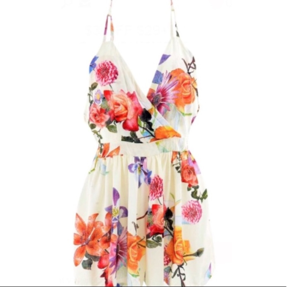 Floral Jumpsuit